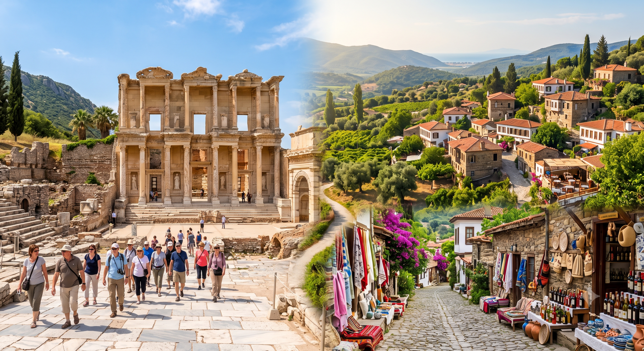 Ephesus and Sirince Tour Authentic Village